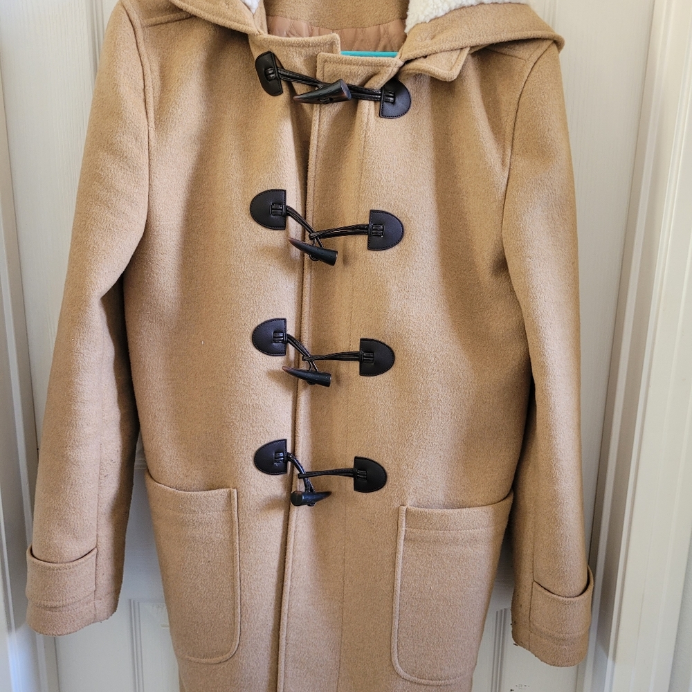 Topman hooded coat.